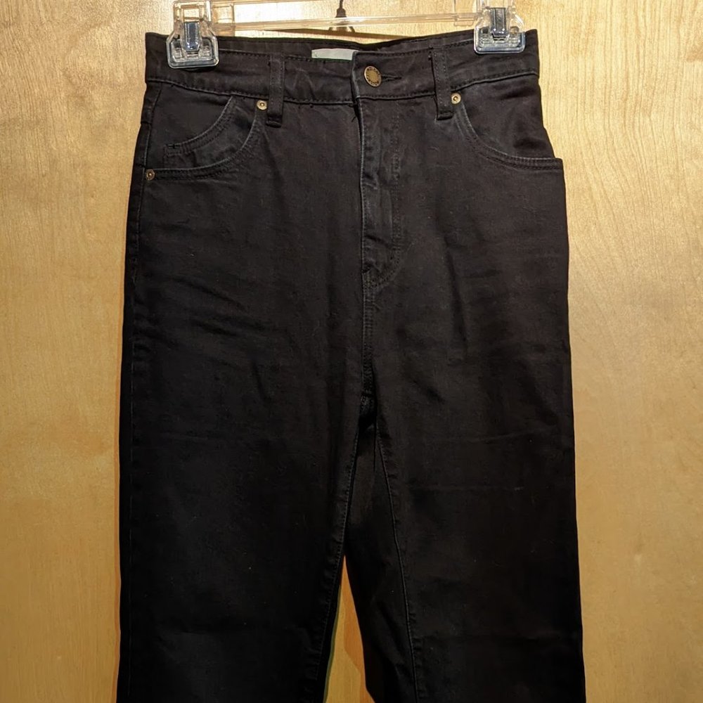 ROLLA'S Original Hi-Rise Straight Black 25